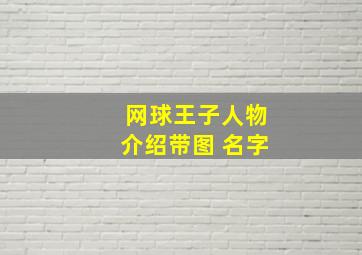 网球王子人物介绍带图 名字